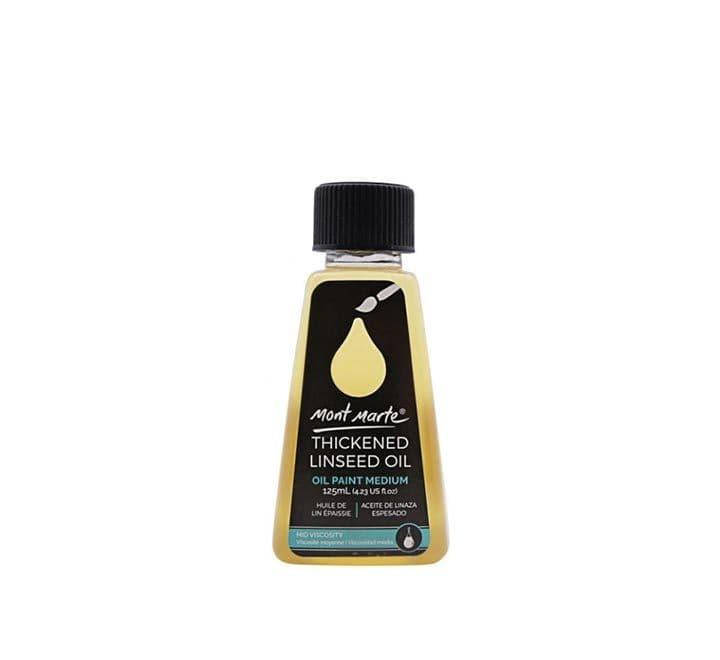 Mont Marte Thickened Linseed Oil 125ml (MOMD1208), Oil Paints, Mont Marte - ICT.com.mm