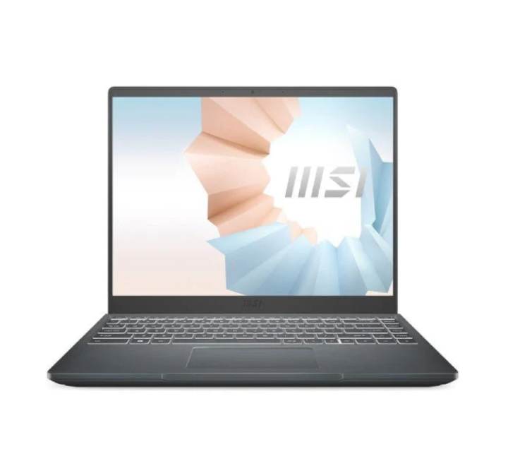 MSI Modern 14 B11MOU (i7-11th Gen) Carbon Gray, Windows Laptops, MSI - ICT.com.mm