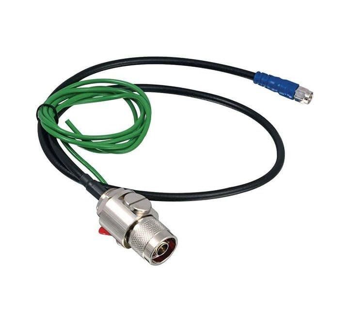 TRENDnet TEW-ASAK antenna cable assembly kit showing the low-loss coaxial jumper cable coiled with its pre-terminated RF connection ends - ICT.com.mm