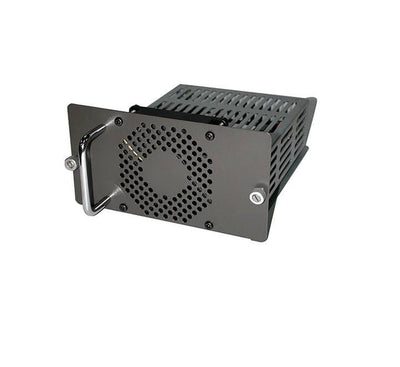 TRENDnet TFC-1600RP Redundant Power Supply Module showing the internal bay frame profile with built-in power plug interface.